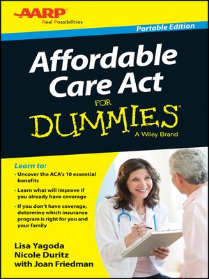 cover image of Affordable Care Act For Dummies